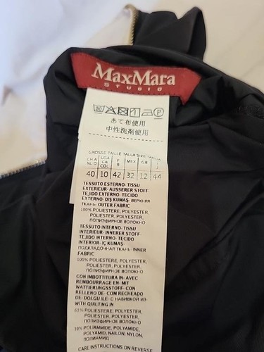 Women max mara - coat, black