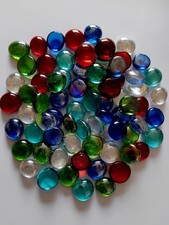 Glass nuggets pebbles - glass,