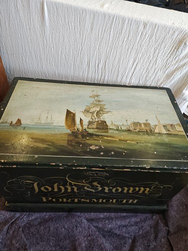 Antique hand painted - , blanket