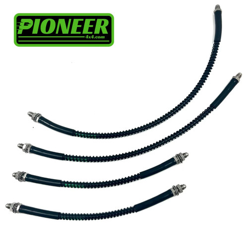 Braided brake lines for - braided, land