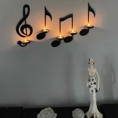 Wall candle holder - 4x,
