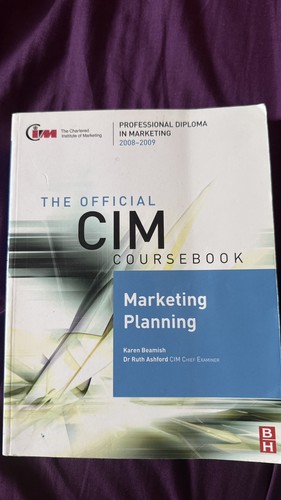Cim coursebook marketing - cim, 08/09