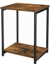 Sofa Side Table, 2-Tier