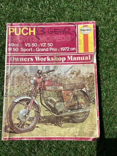 Haynes puch sports mopeds vs50 - mopeds,