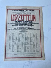 LED ZEPPELIN KNEBWORTH  11" x
