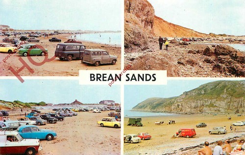 Picture postcard brean - picture, postcard_