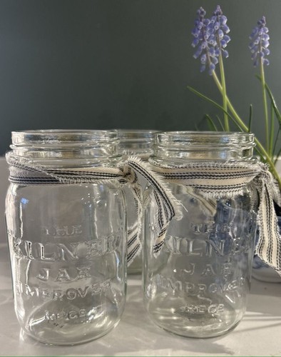 Set vintage glass kilner - set,