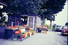 Vintage 35mm Slides Photos Fruit Stall Old Signs Pennsylvania Lot x2 1971