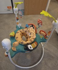 Fisher price jumperoo Leaping Leopard bouncer baby toy activity jumping Musical 