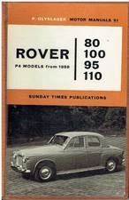 ROVER P4 80 95 100 110 SALOON