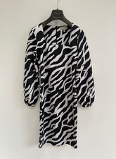 Coast Dress Black White Print