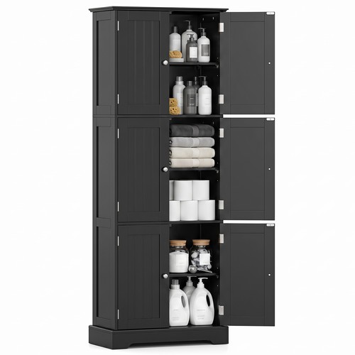 Tall bathroom storage cabinet - bathroom,