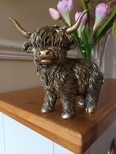 Highland bull ornament - highland,