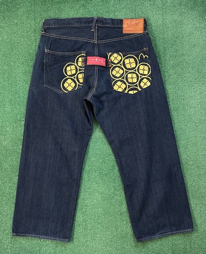Evisu paris denim jeans unisex - paris,