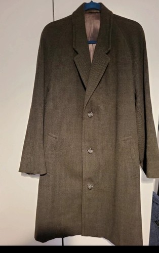 Vintage men overcoat - men's,