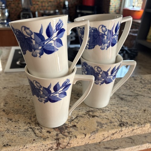Portmerion harvest blue mugs - portmerion,
