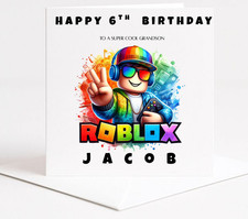 ROBLOX BIRTHDAY CARD
