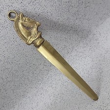 Vintage Solid Brass Horse Head