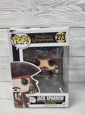 Funko Pop! Captain Jack Sparrow 273 Pirates of the Caribbean Figure. PWM