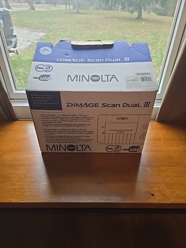 Minolta dimage scan - scan, dual