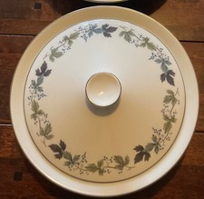 Royal Doulton Burgandy Lidded