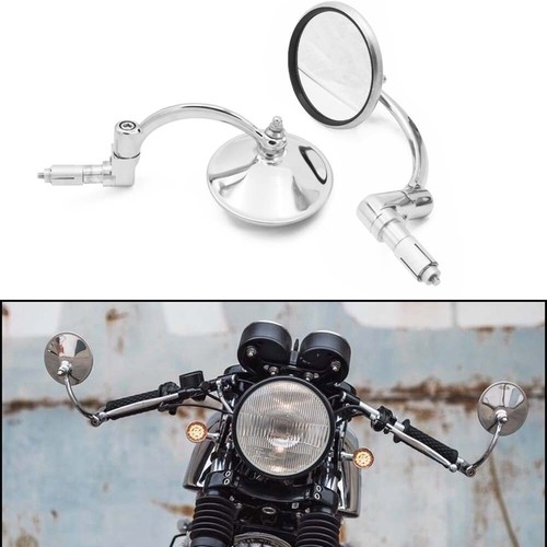 Chrome round motorcycle - chrome,