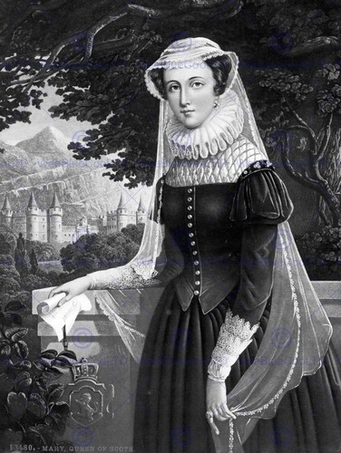 Mary queen scots vintage - of,