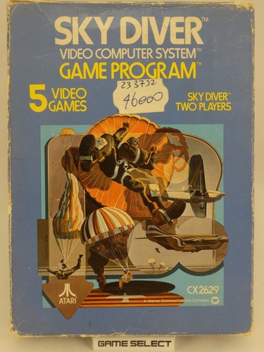 Sky diver atari 2600 - sky,