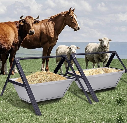 Pack metal livestock feed - 2-pack,
