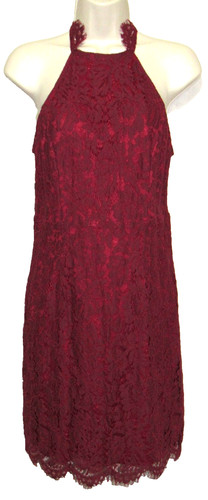 Zalalus burgundy floral lace - zalalus,