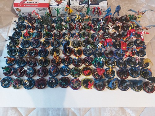 Heroclix lot 120 figures - figures, &
