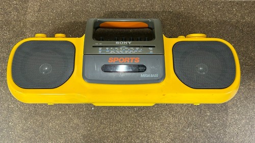 Rare sony sports boombox model - sony,