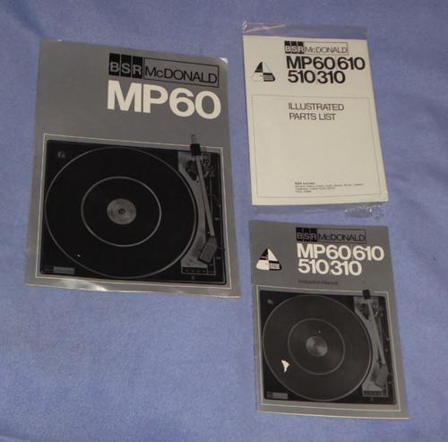 Bsr mcdonald mp60 turntable - mcdonald,