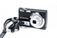 Nikon Coolpix S230 CCD DigiCam Digital Compact Camera – Battery, USB Charger