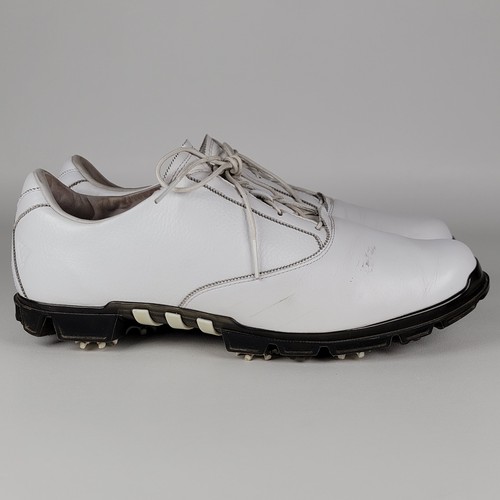 White leather adidas - leather, adipure