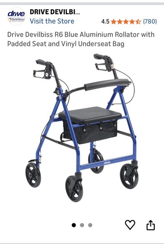 Rollator wheel mobility - rollator,