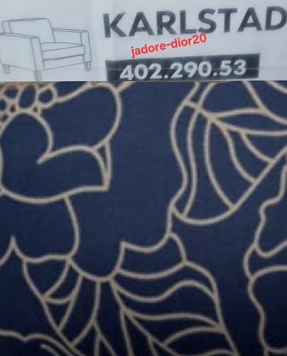 Ikea karlstad cover blue beige - karlstad,