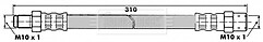 Borg beck bbh6019 brake hose - &,