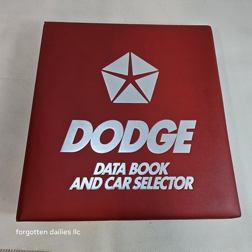 1987 dodge car product - dodge,