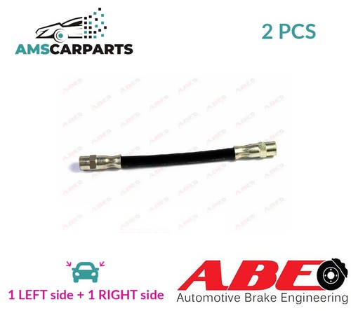 Brake hose line pipe - hose, rear