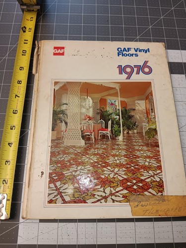 Gaf 1976 vintage flooring - gaf,