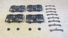 Hornby Dublo Spares Gresley Coach Bogies x 4 with Wheel Hangers etc
