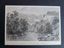 Antique 1836 print - Matlock -
