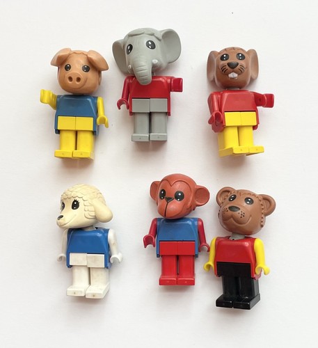1980s vintage lego - lego, fabuland