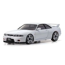 Kyosho ASC Mini-Z Body NISSAN SKYLINE GT-R V.Spec R33 White For AWD #MZP468W