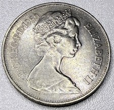 Large 1969 10p Ten Pence Coin