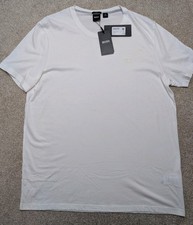 HUGO BOSS Mens T-Shirt White
