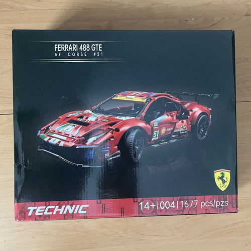 Lego technic ferrari - 488, gte