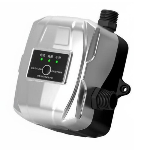 Shower pump adjusts flow - pump,