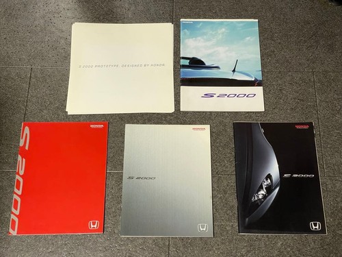 Honda s2000 brochure set - honda,